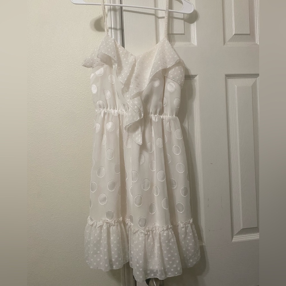 white dress!
